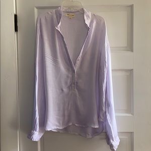 Cloth & Stone Lavender Button Up
